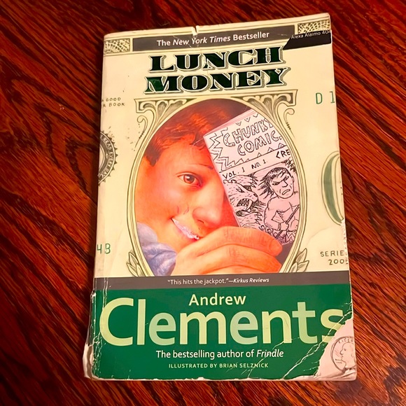 Andrew Clements Lunch Money Book 📕 - Picture 1 of 3